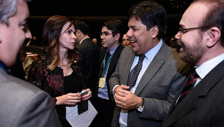 Mendonça Filho acompanhou na Câmara dos Deputados a votação do texto-base da medida provisória que muda o ensino médio no país (foto: Rafael Carvalho ACS/MEC)  